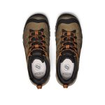 Men's Targhee IV Wide Waterproof Hiking Shoe  |  Sea Turtle/Roasted Pecan