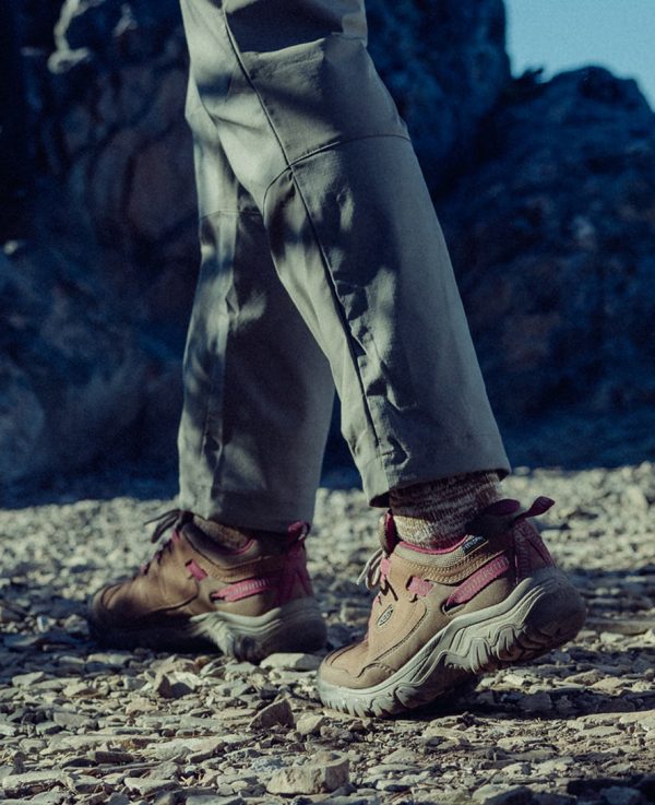 Women's Targhee IV Waterproof Hiking Shoe  |  Bison/Huckleberry