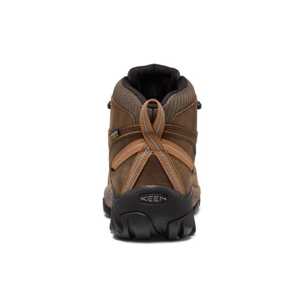 Men's Targhee II Mid Waterproof Hiking Boots  |  Black Olive/Chipmunk