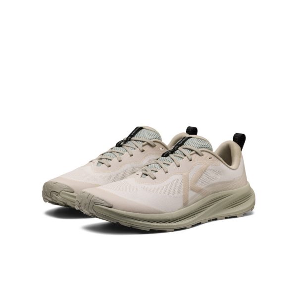 Men's Wander Trail Running Shoe  |  Star White/Desert Sage