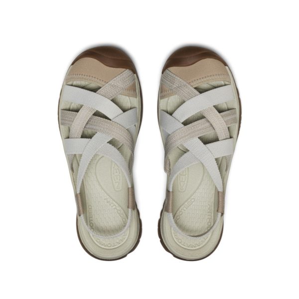 Women's Whisper Lattice Sandal  |  Plaza Taupe/Silver Birch