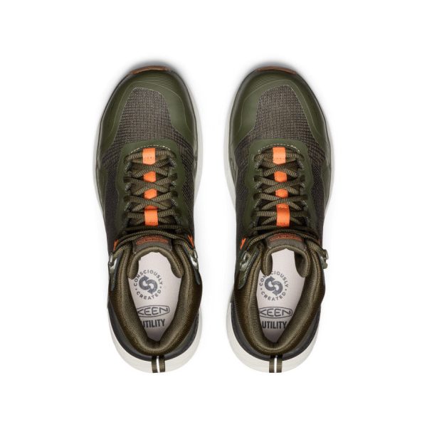 Men's Synchro Waterproof Work Boot (Carbon Toe)  |  Forest Night/Gum