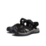 Women's Rose Sandal  |  Black/Neutral Gray