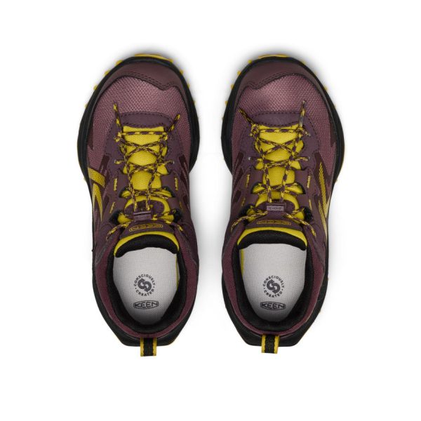 Big Kids' Zionic Waterproof Boot  |  Huckleberry/Mango Mint