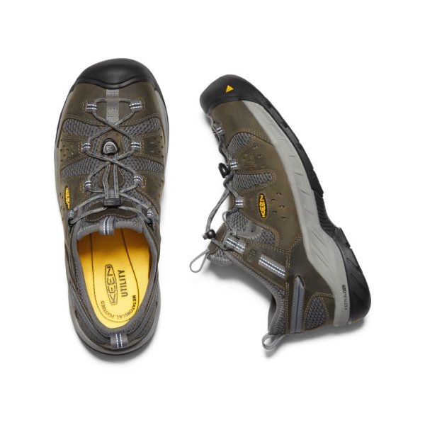 Men's Atlanta Cool II ESD (Steel Toe) | Gargoyle/Midnight Navy