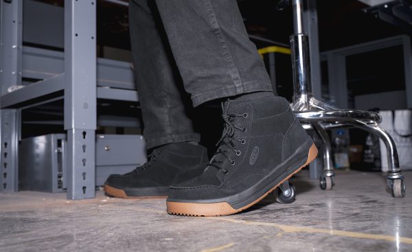Men's Gibson Boot (Soft Toe)  |  Black/Gum