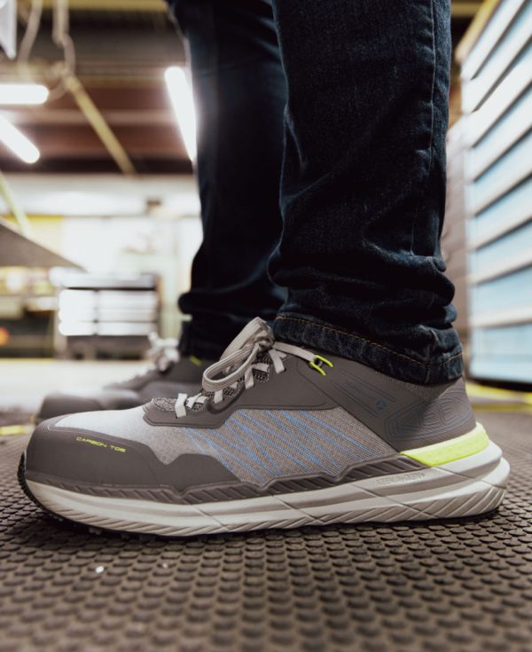 Men's Speedworks ESD Work Sneaker (Carbon Toe)  |  Steel Grey/Vintage Indigo