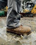 Men's Liberty 8 Waterproof 90?? Heel Boot (Carbon Toe)  |  Coffee Bean/Black