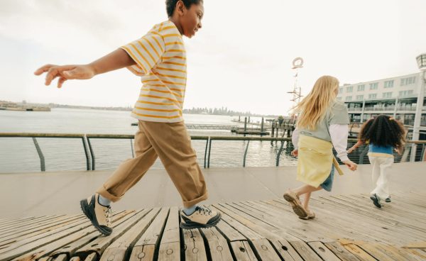 Little Kids' Jasper Zionic Sneaker  |  Safari/Wax Yellow