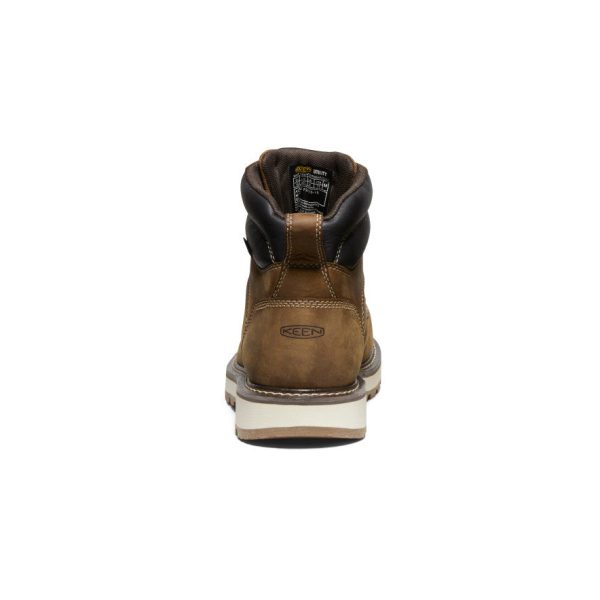 Men's Cincinnati 6 Waterproof 90° Heel Boot (Carbon Toe)  |  Belgian/Sandshell