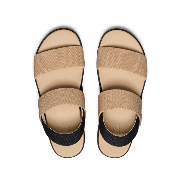 Women's Elle Backstrap Sandal  |  Cornstalk/Black